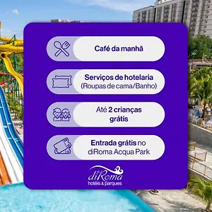 Hotel Diroma Spazzio Direto Com O Grupo Diroma Com Acesso Ao Acqua Park E Cafe Da Manha, Caldas Novas